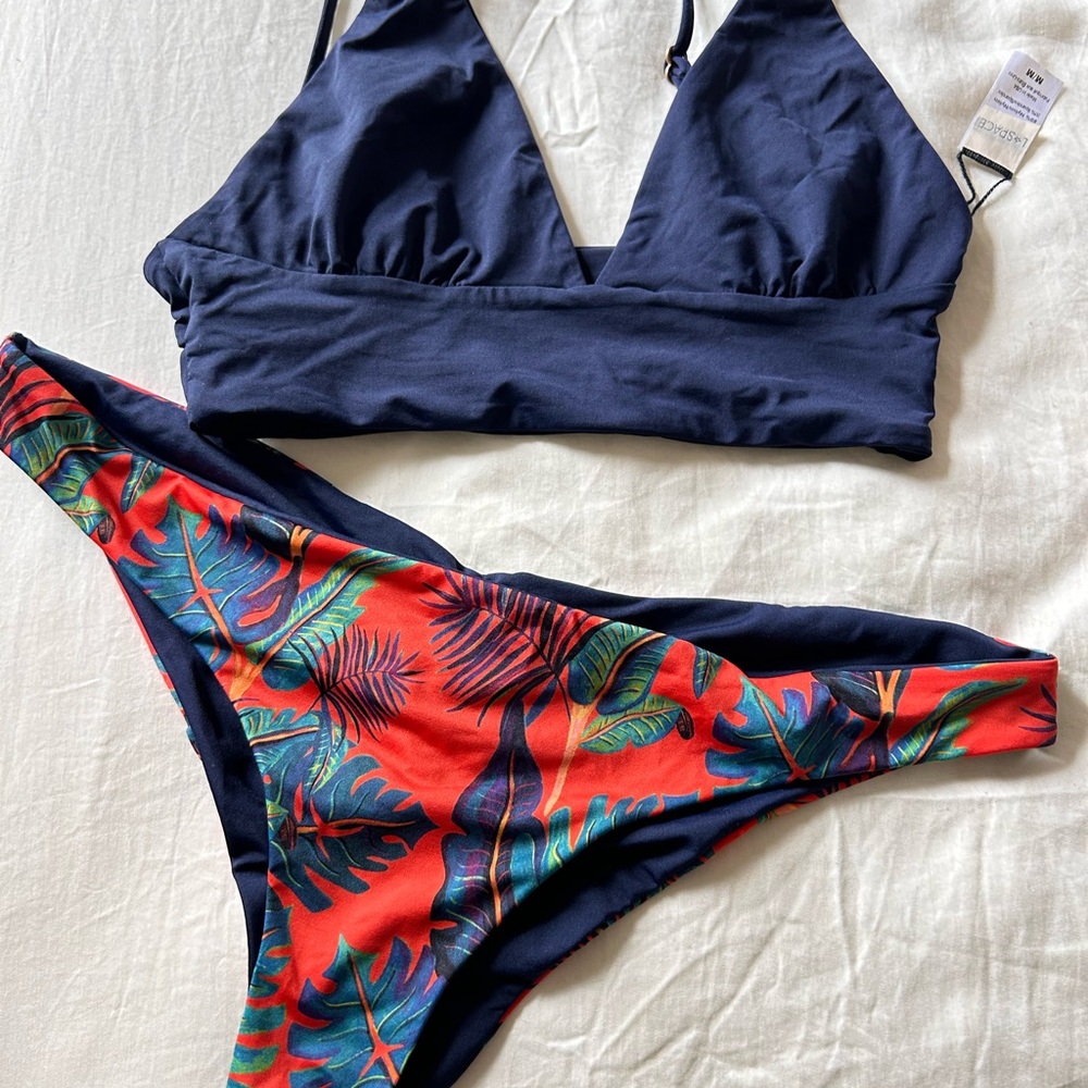 Lspace bikini Reversible Size Medium